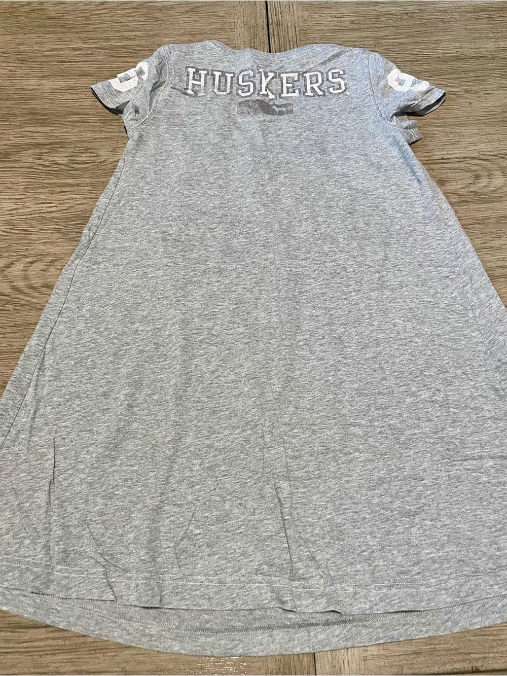 PINK Victoria’s Secret Nebraska Huskers nightgown. RARE - Picture 5 of 6
